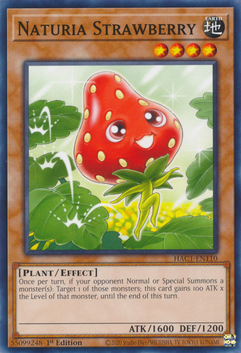 Naturia Strawberry [HAC1-EN110] Common | GnG Games