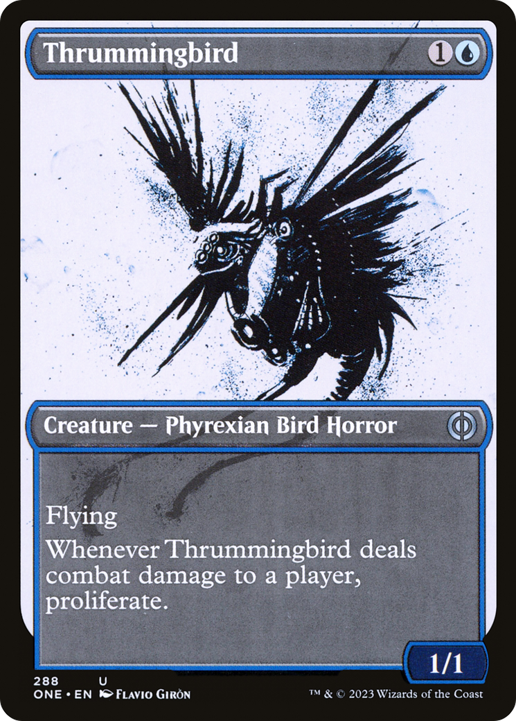 Thrummingbird (Showcase Ichor) [Phyrexia: All Will Be One] | GnG Games