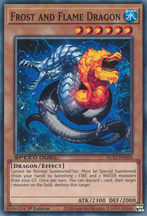 Frost and Flame Dragon [SGX2-ENE04] Common | GnG Games