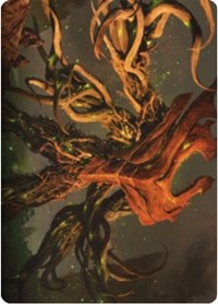 Ashaya, Soul of the Wild Art Card [Zendikar Rising Art Series] | GnG Games