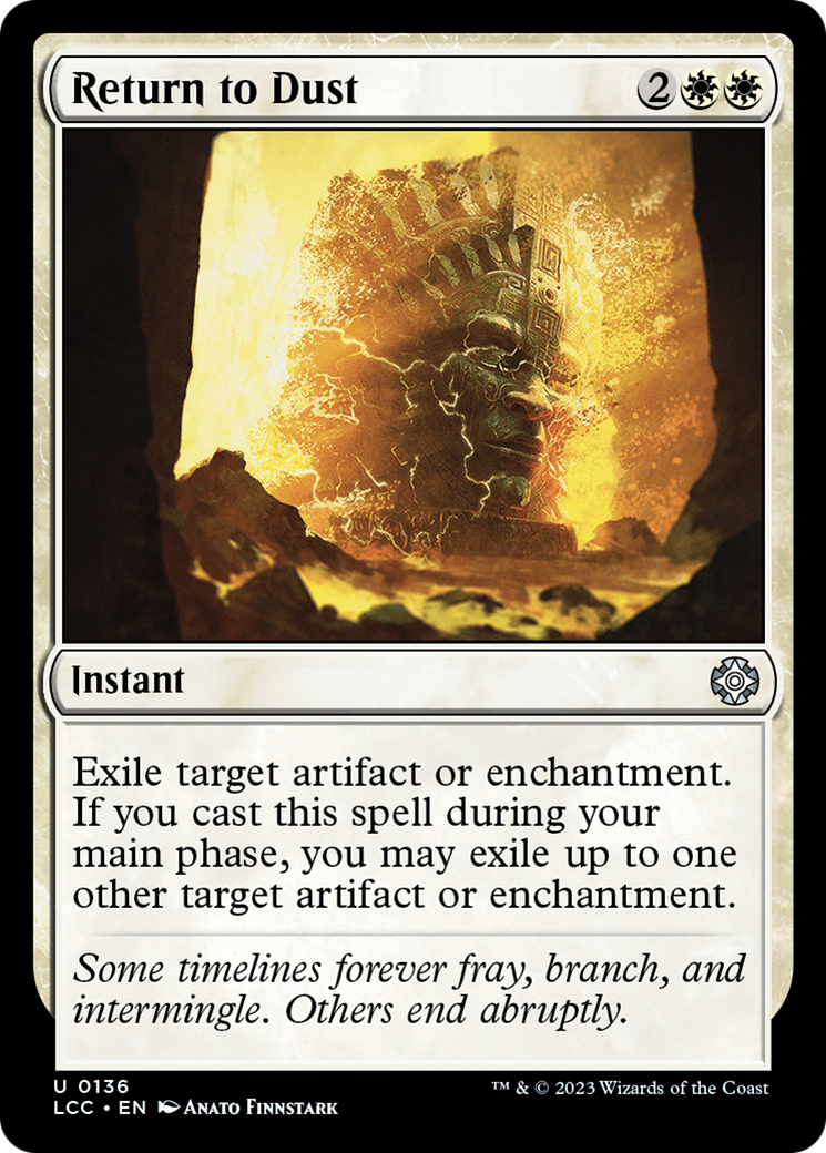 Return to Dust [The Lost Caverns of Ixalan Commander] | GnG Games