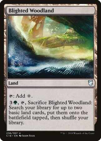 Blighted Woodland [Commander 2018] | GnG Games