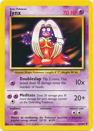 Jynx (31/102) [Base Set Unlimited] | GnG Games