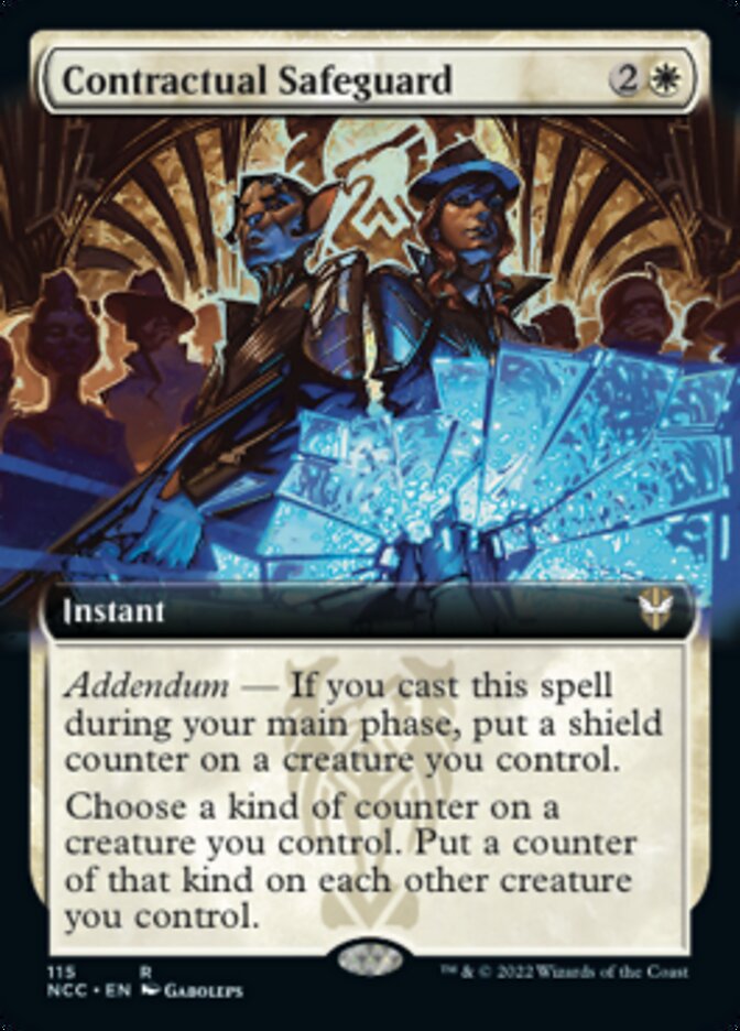 Contractual Safeguard (Extended Art) [Streets of New Capenna Commander] | GnG Games