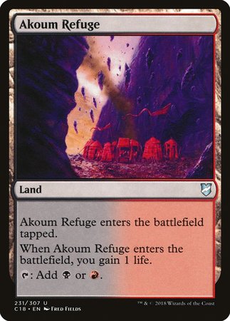 Akoum Refuge [Commander 2018] | GnG Games