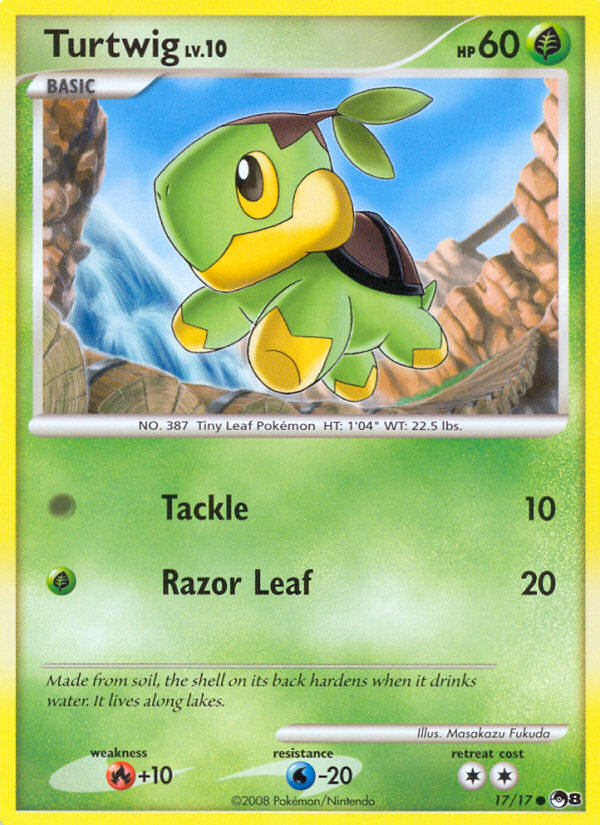 Turtwig (17/17) [POP Series 8] | GnG Games