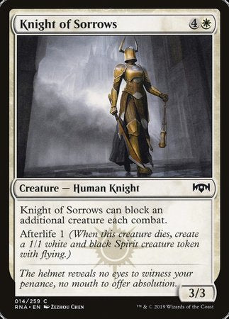 Knight of Sorrows [Ravnica Allegiance] | GnG Games