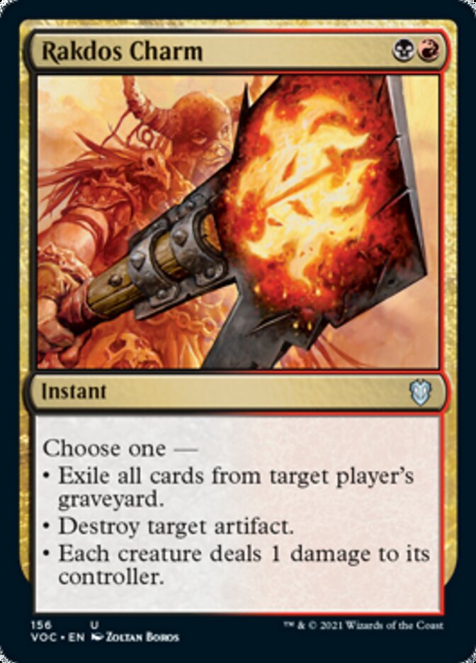 Rakdos Charm [Innistrad: Crimson Vow Commander] | GnG Games