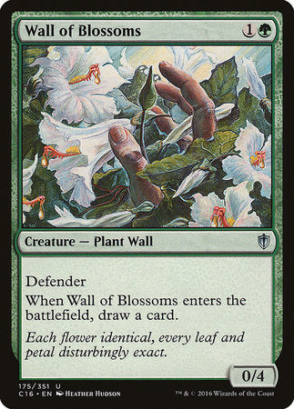 Wall of Blossoms [Commander 2016] | GnG Games