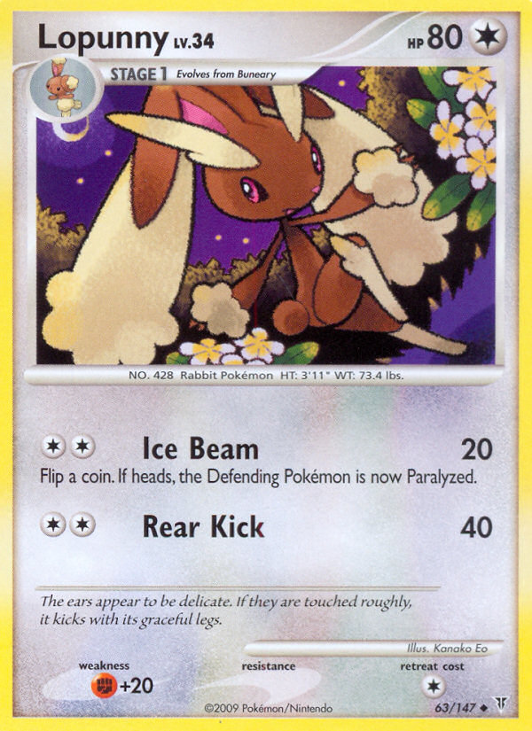 Lopunny (63/147) [Platinum: Supreme Victors] | GnG Games