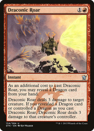 Draconic Roar [Dragons of Tarkir] | GnG Games