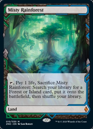 Misty Rainforest [Zendikar Rising Expeditions] | GnG Games