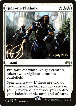 Gideon's Phalanx [Magic Origins Promos] | GnG Games