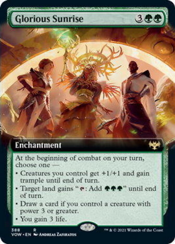 Glorious Sunrise (Extended) [Innistrad: Crimson Vow] | GnG Games