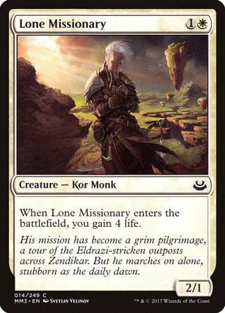 Lone Missionary [Modern Masters 2017] | GnG Games