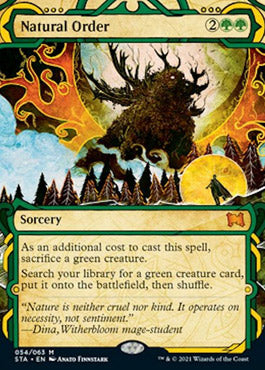 Natural Order (Etched Foil) [Strixhaven Mystical Archive] | GnG Games