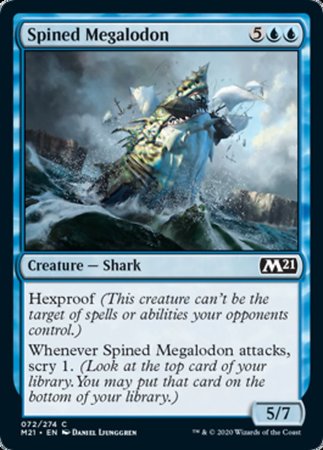 Spined Megalodon [Core Set 2021] | GnG Games