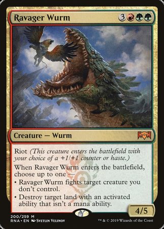 Ravager Wurm [Ravnica Allegiance] | GnG Games