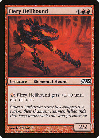 Fiery Hellhound [Magic 2010] | GnG Games