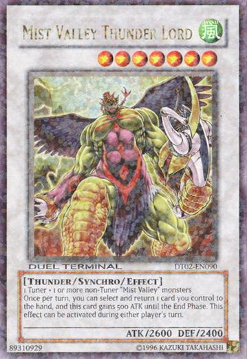 Mist Valley Thunder Lord [DT02-EN090] Ultra Rare | GnG Games