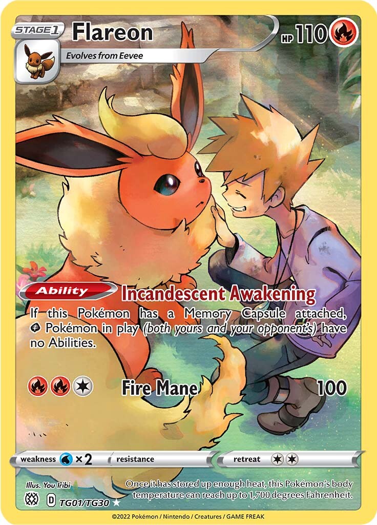 Flareon (TG01/TG30) [Sword & Shield: Brilliant Stars] | GnG Games
