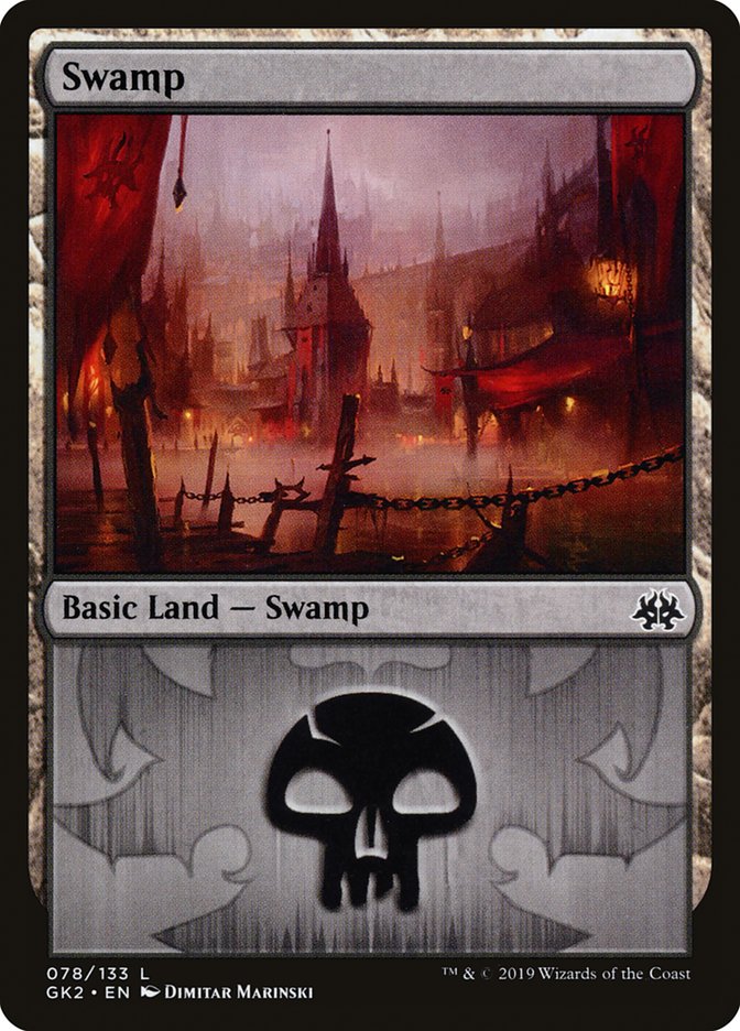 Swamp (78) [Ravnica Allegiance Guild Kit] | GnG Games