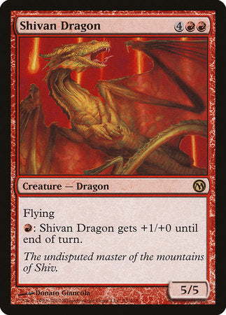 Shivan Dragon [Duels of the Planeswalkers] | GnG Games