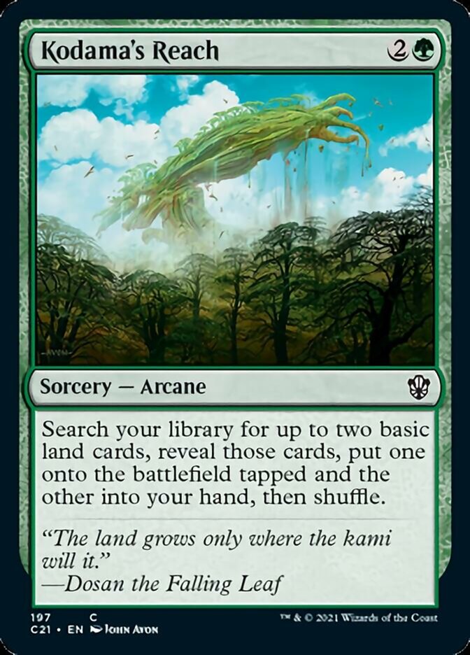Kodama's Reach [Commander 2021] | GnG Games
