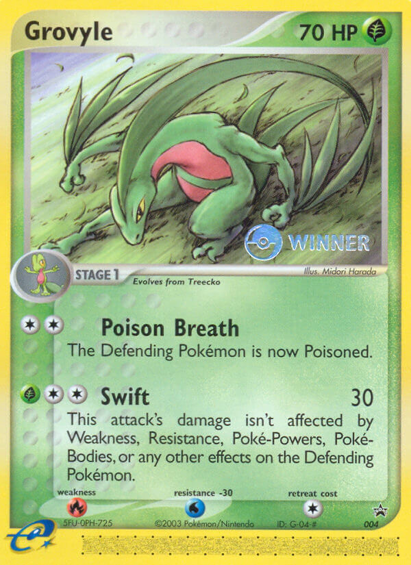 Grovyle (004) [Nintendo: Black Star Promos] | GnG Games