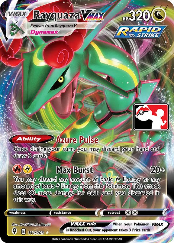 Rayquaza VMAX (111/203) [Prize Pack Series One] | GnG Games