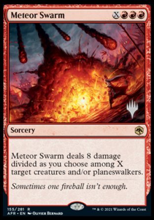 Meteor Swarm (Promo Pack) [Dungeons & Dragons: Adventures in the Forgotten Realms Promos] | GnG Games