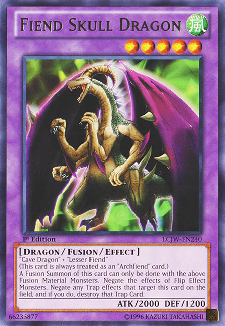 Fiend Skull Dragon [LCJW-EN240] Rare | GnG Games