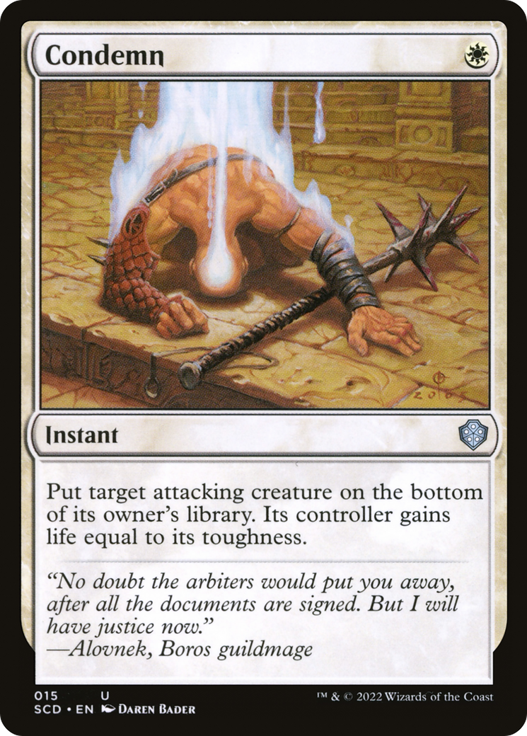 Condemn [Starter Commander Decks] | GnG Games