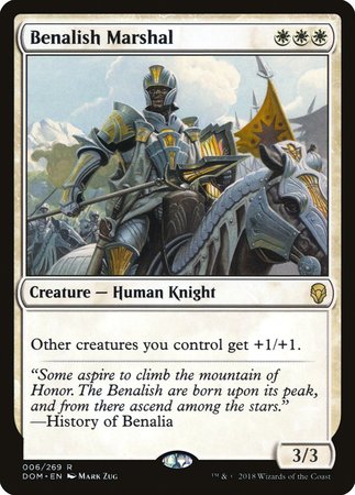 Benalish Marshal [Dominaria] | GnG Games