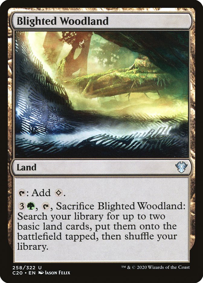 Blighted Woodland [Commander 2020] | GnG Games