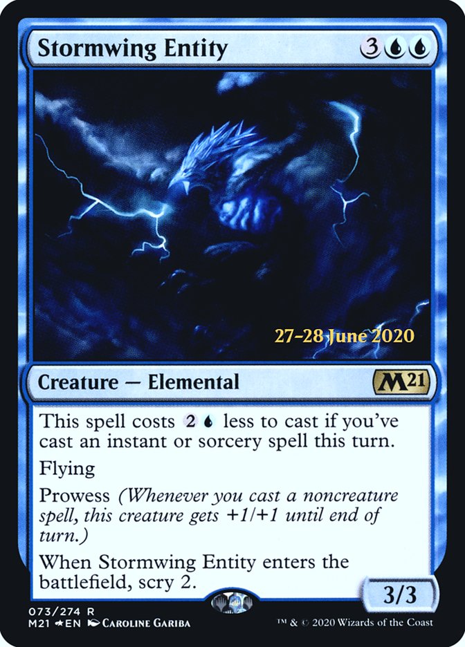 Stormwing Entity  [Core Set 2021 Prerelease Promos] | GnG Games