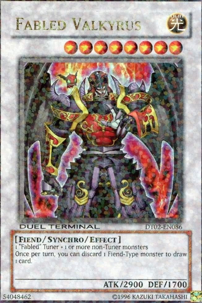 Fabled Valkyrus [DT02-EN086] Ultra Rare | GnG Games