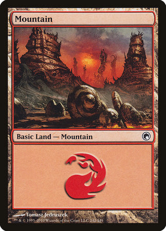 Mountain (242) [Scars of Mirrodin] | GnG Games