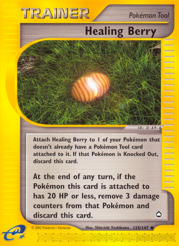Healing Berry (125/147) [Aquapolis] | GnG Games