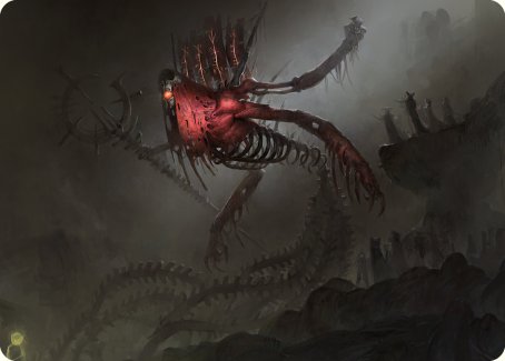 Drivnod, Carnage Dominus Art Card [Phyrexia: All Will Be One Art Series] | GnG Games