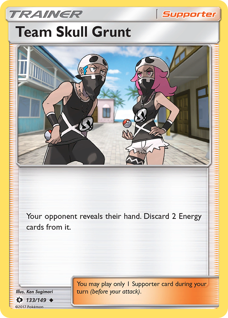 Team Skull Grunt (133/149) [Sun & Moon: Base Set] | GnG Games