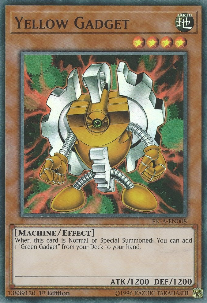 Yellow Gadget [FIGA-EN008] Super Rare | GnG Games