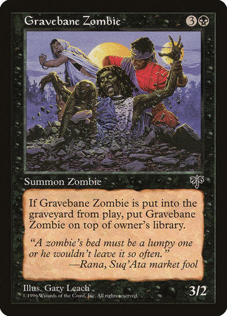 Gravebane Zombie [Mirage] | GnG Games