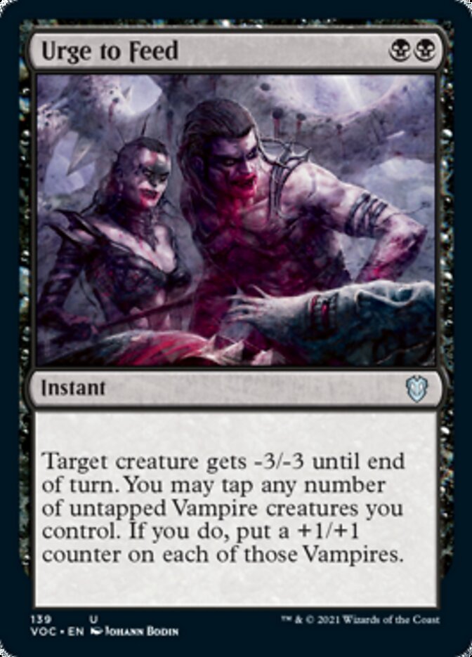Urge to Feed [Innistrad: Crimson Vow Commander] | GnG Games
