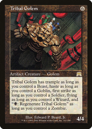 Tribal Golem [Onslaught] | GnG Games