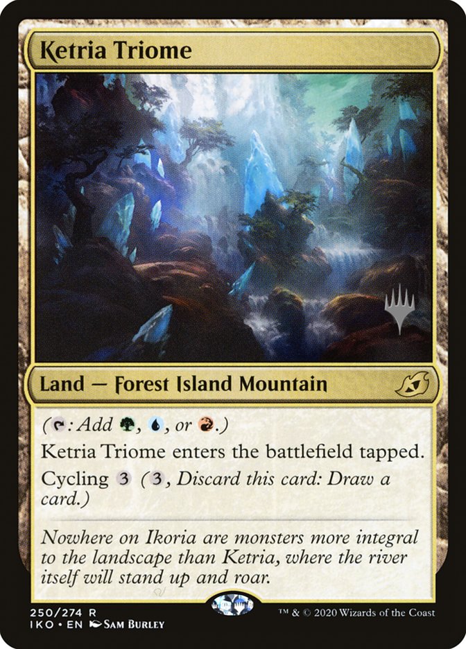 Ketria Triome (Promo Pack) [Ikoria: Lair of Behemoths Promos] | GnG Games