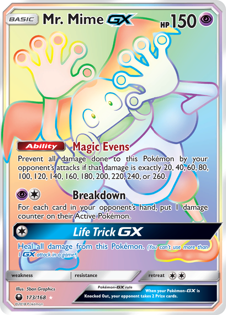 Mr. Mime GX (173/168) [Sun & Moon: Celestial Storm] | GnG Games