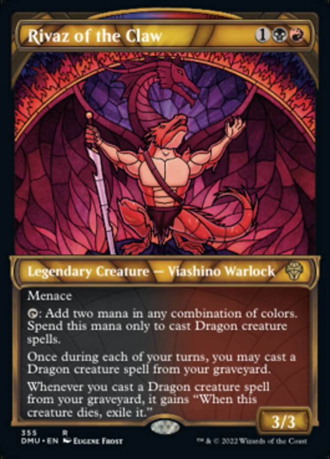 Rivaz of the Claw (Showcase Textured) [Dominaria United] | GnG Games
