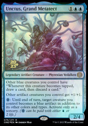 Unctus, Grand Metatect [Phyrexia: All Will Be One Prerelease Promos] | GnG Games