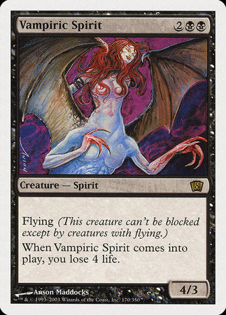 Vampiric Spirit [Eighth Edition] | GnG Games
